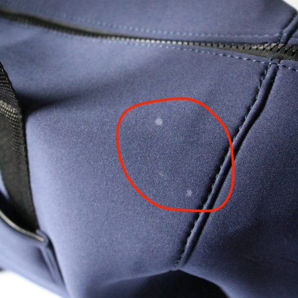 Summer & Rose Weekender Bag Tote Navy Blue NeoPrene Travel Unisex - Picture 8 of 8